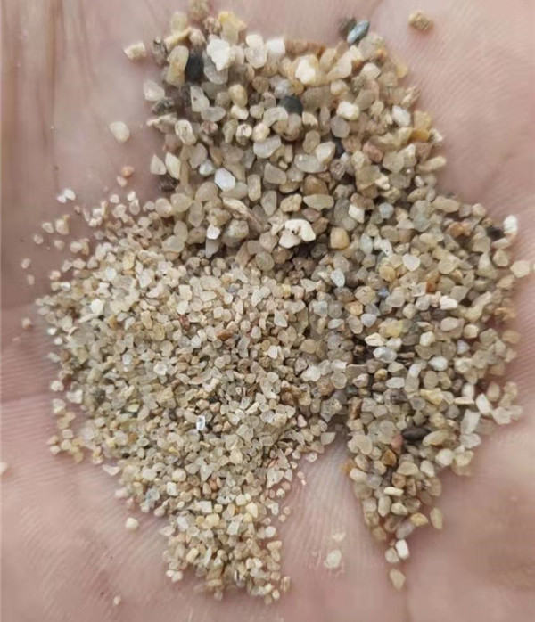 水洗砂，濾料砂