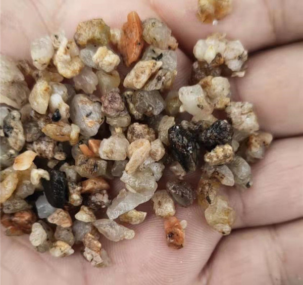 水洗砂，濾料砂