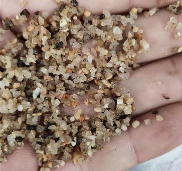 水洗砂，濾料砂